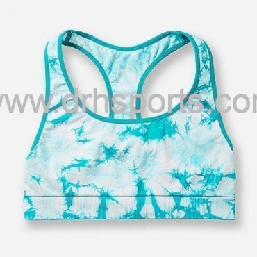 Tie Dye Racerback Sports Bra Manufacturers, Wholesale Suppliers in USA